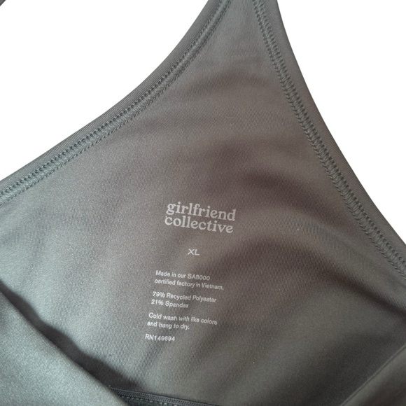 NWT Girlfriend Collective Barre Unitard, Moss, Size XL - Picture 11 of 11